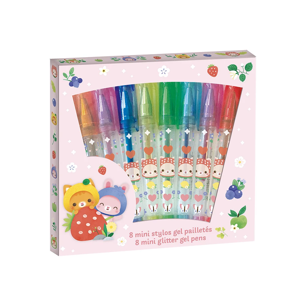 Janod Gel Pens Mini 8 Colors