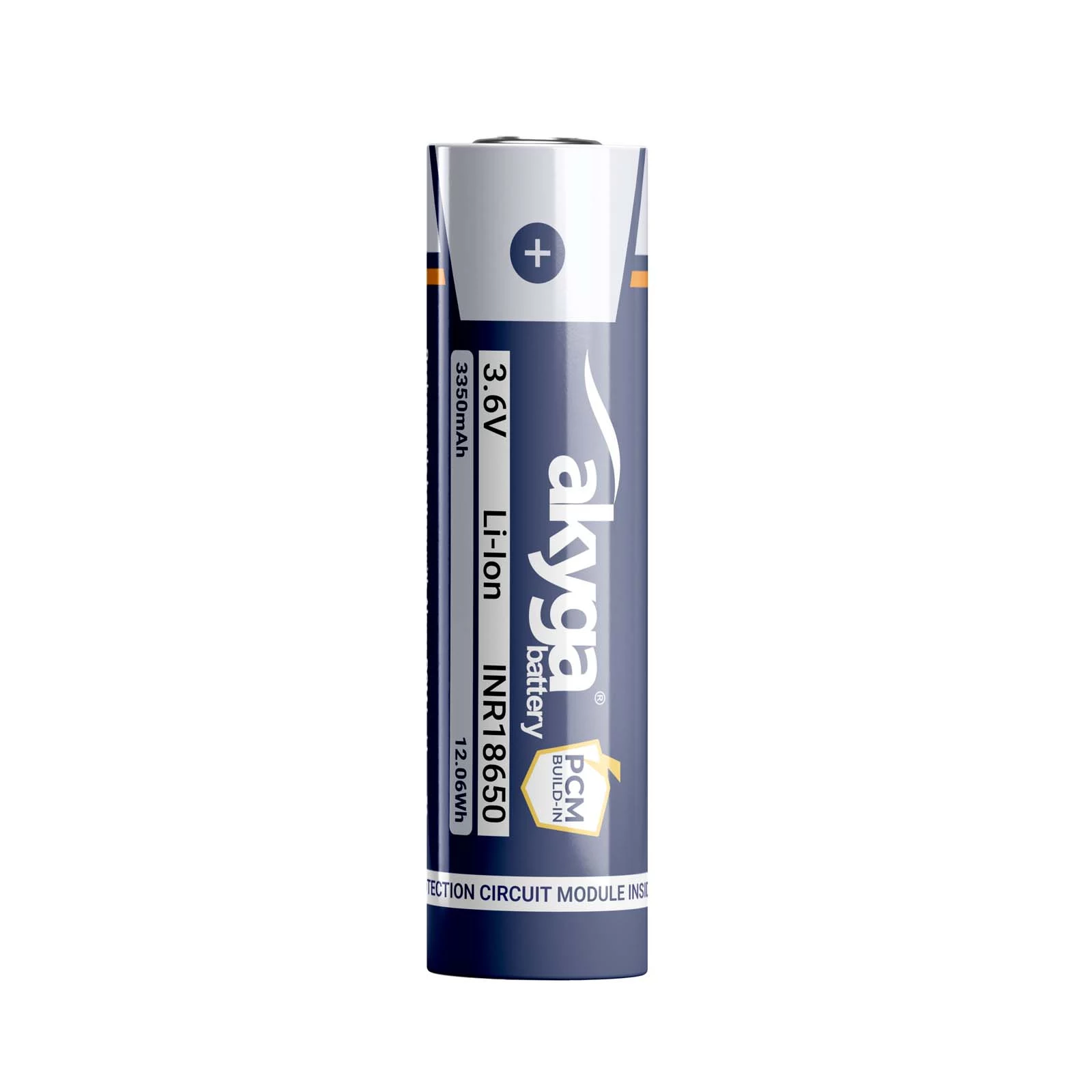 Akyga AKY2462 INR18650-33.5M-PCM Li-Ion 3