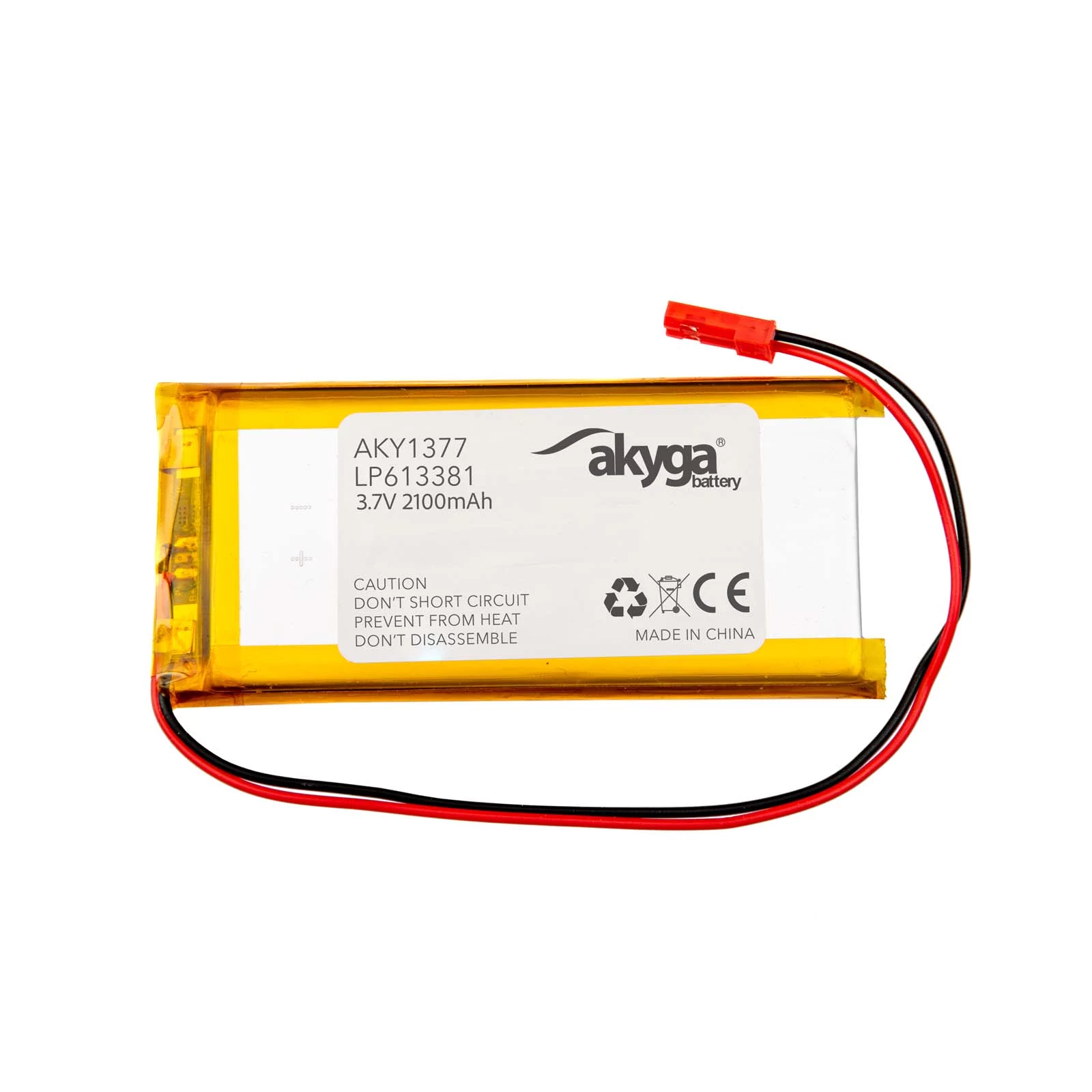 Akyga AKY1377 LP613381 Li-Po akumulators 3