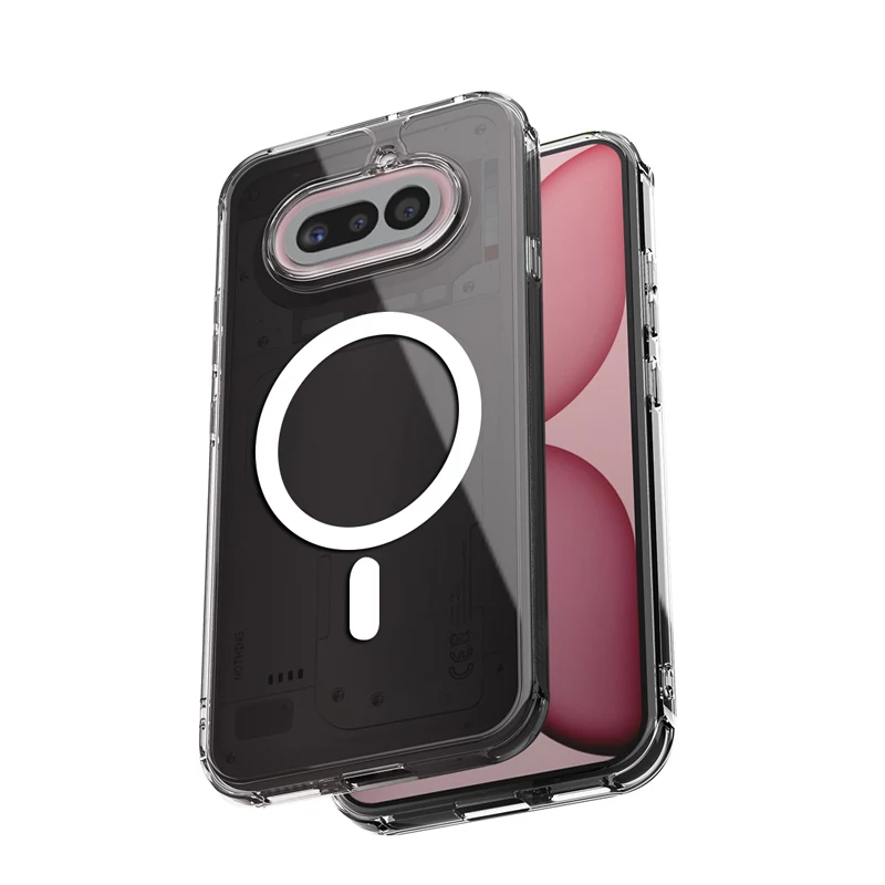 Crong Hybrid Clear Magnetic Case Nothing