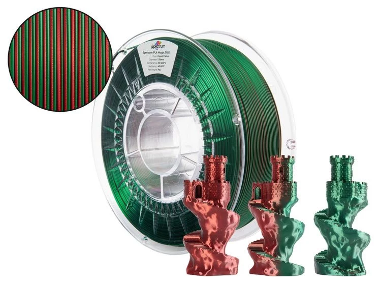Spectrum PLA Magic SILK Filaments 1