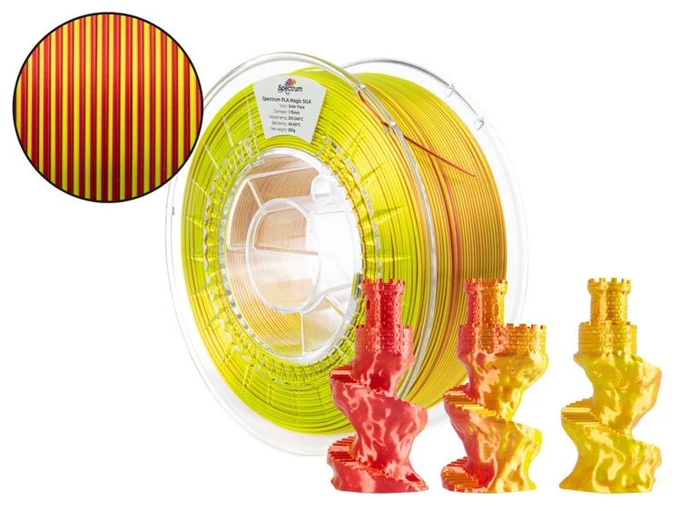 Spectrum PLA Magic SILK Filaments 1