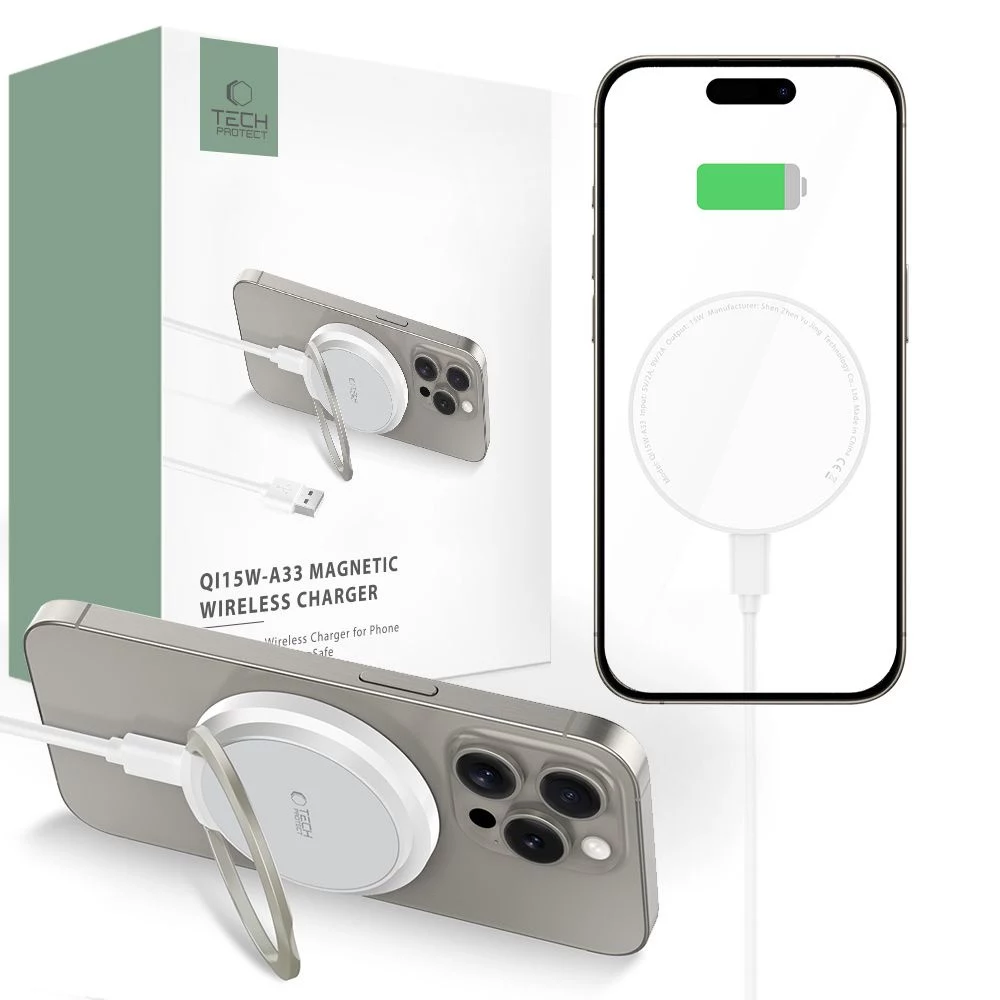 Tech-Protect QI15W-A33 MagSafe Wireless Charger 15W