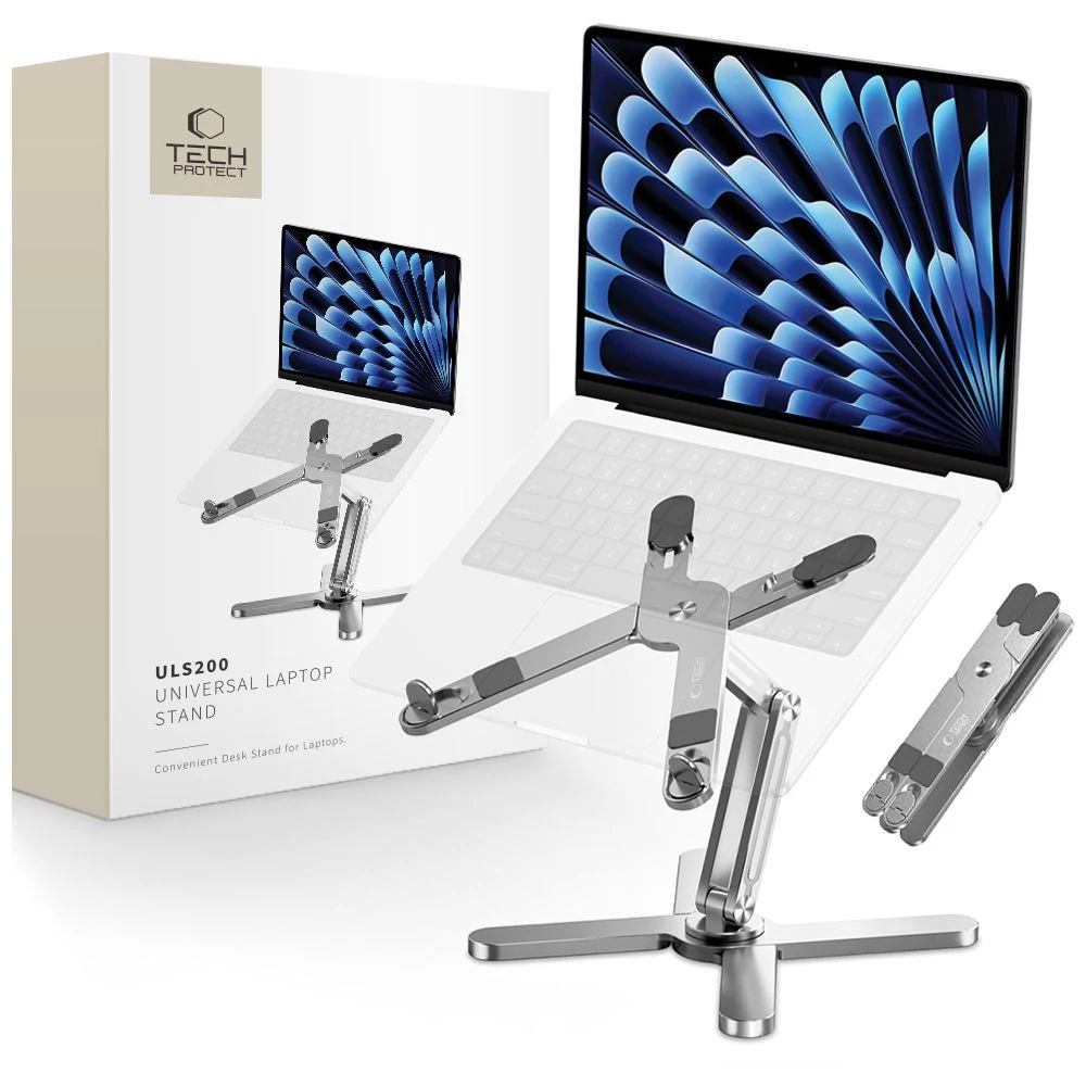 TECH-PROTECT ULS200 Universal Laptop Stand Silver