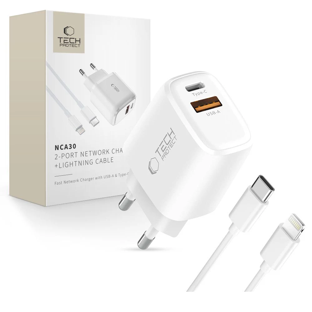 TECH-PROTECT NCA30 2-Port Network Charger PD