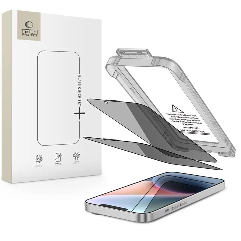 TECH-PROTECT Quick Set SPY+ Privacy Tempered