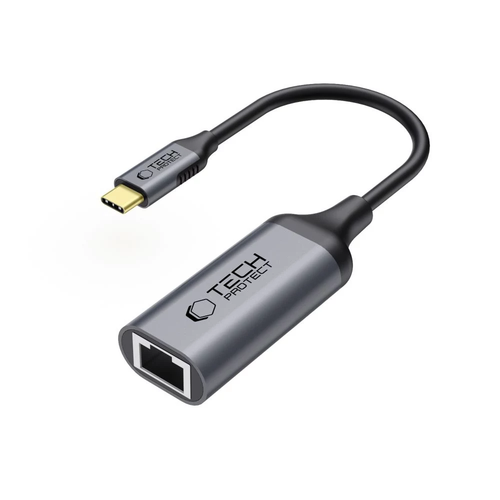 TECH-PROTECT ULTRABOOST Adapter USB-C to Ethernet