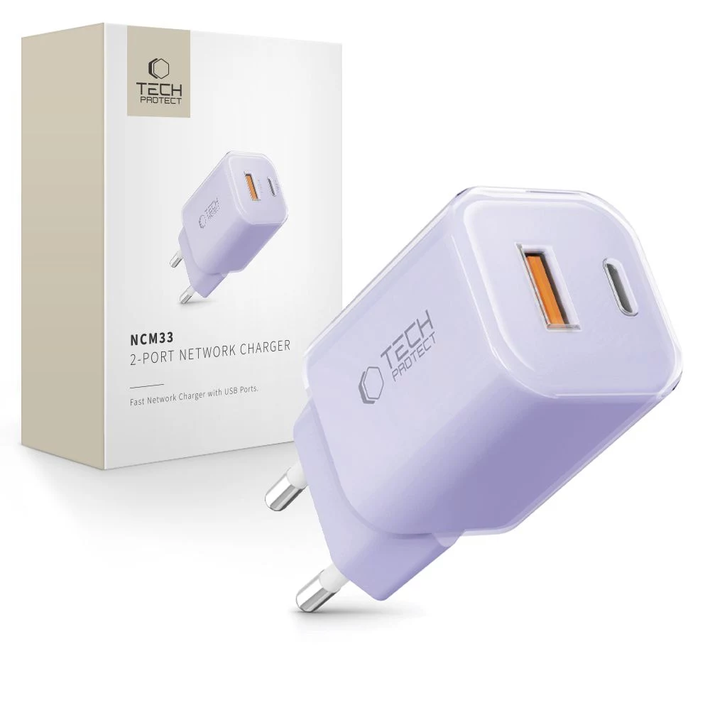 TECH-PROTECT NCM33 2-Port Network Charger PD