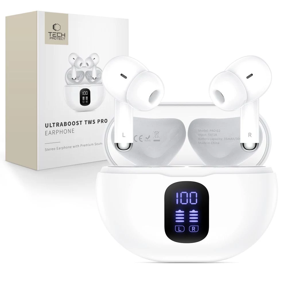 TECH-PROTECT ULTRABOOST TWS Earphone Pro G2