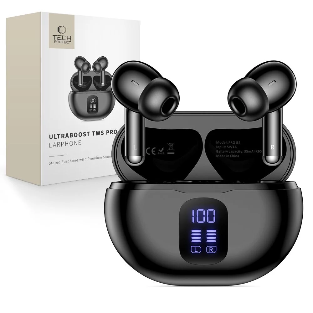 TECH-PROTECT ULTRABOOST TWS EARPHONE PRO G2
