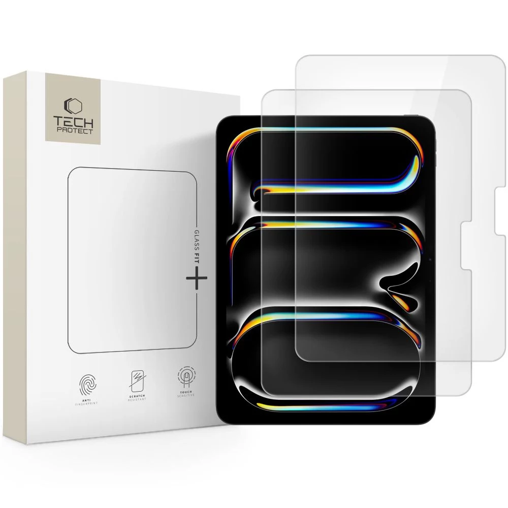 TECH-PROTECT Glass Fit+ 2-Pack Rūdīta stikla