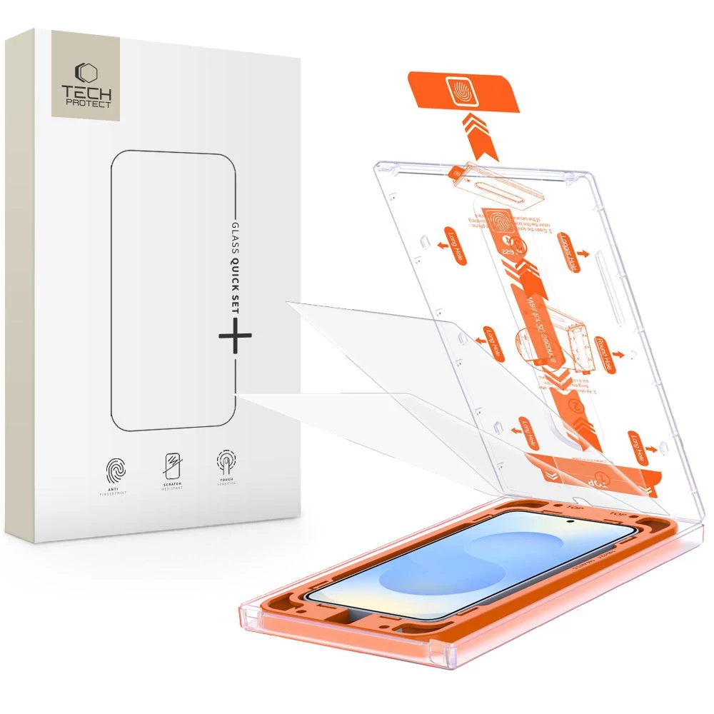 TECH-PROTECT Quick Set+ Rūdīta Stikla Ekrāna