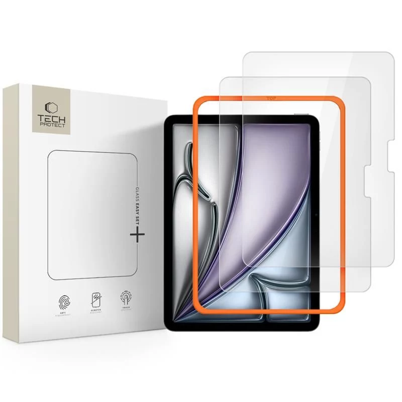 TECH-PROTECT Easy Set+ 2-Pack Tempered Glass