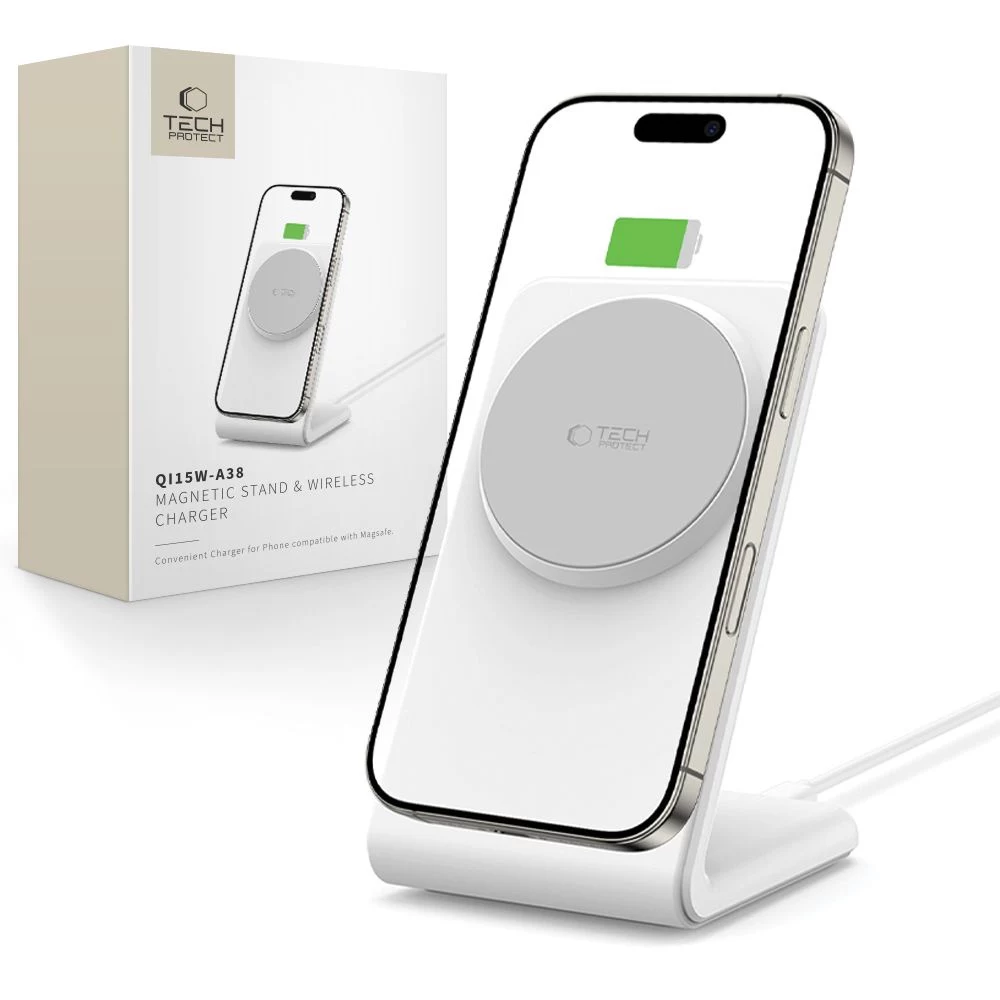 TECH-PROTECT QI15W-A38 Magnetic MagSafe Wireless Charger
