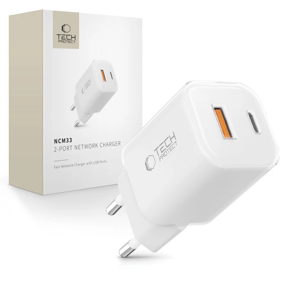TECH-PROTECT NCM33 2-Port Network Charger PD