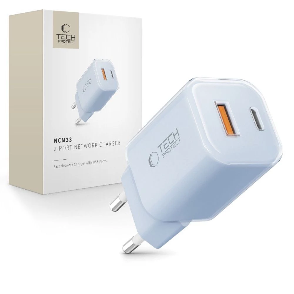 TECH-PROTECT NCM33 2-Port Network Charger PD