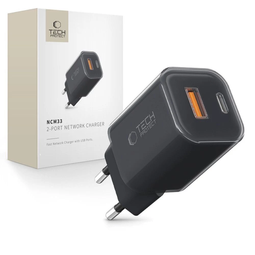 TECH-PROTECT NCM33 2-Port Network Charger PD
