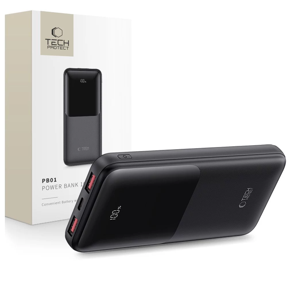 TECH-PROTECT PB01 Power Bank 10000mAh 22