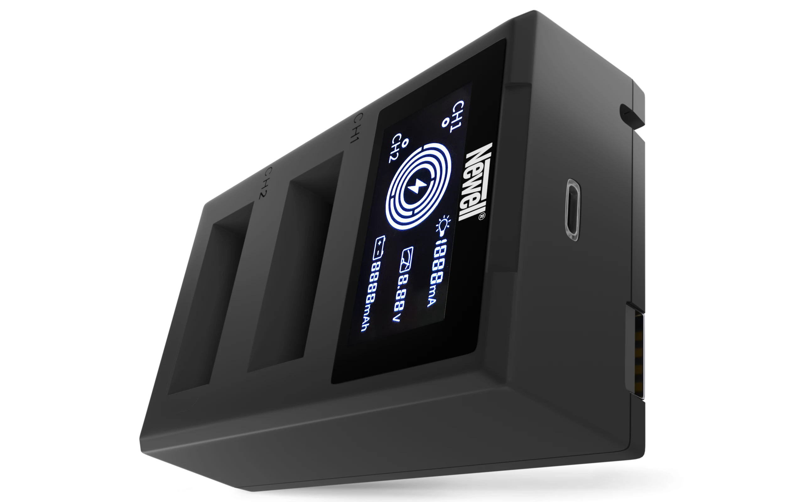 Newell Dual-Channel FDL-USB-C Lādētājs Canon LP-E12
