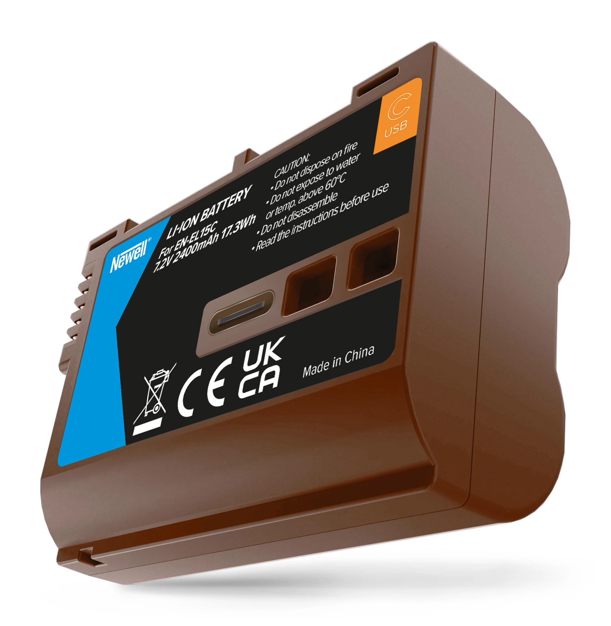 Newell Replacement Battery EN-EL15C with USB-C