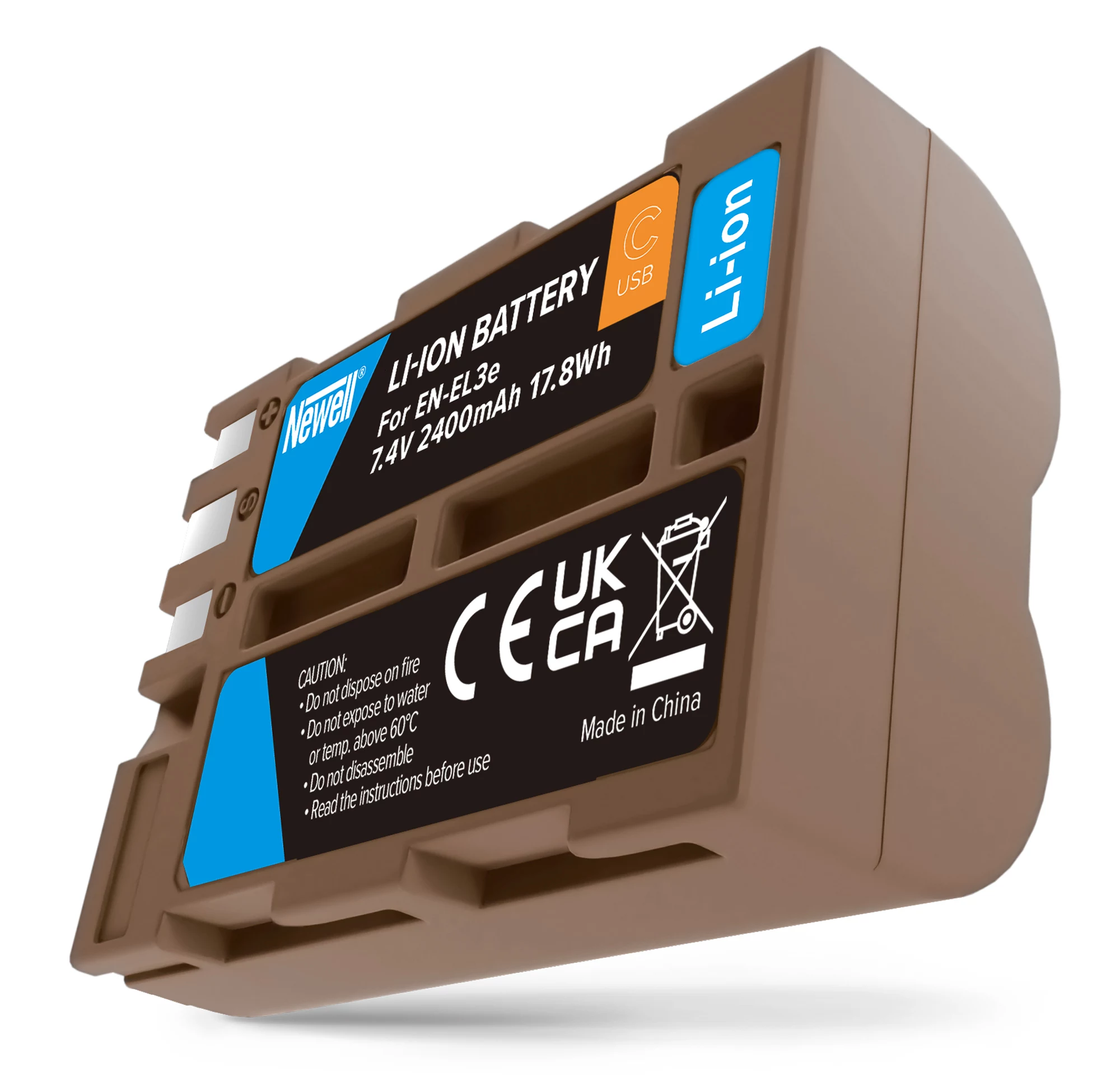 Newell Replacement Battery EN-EL3E USB-C for