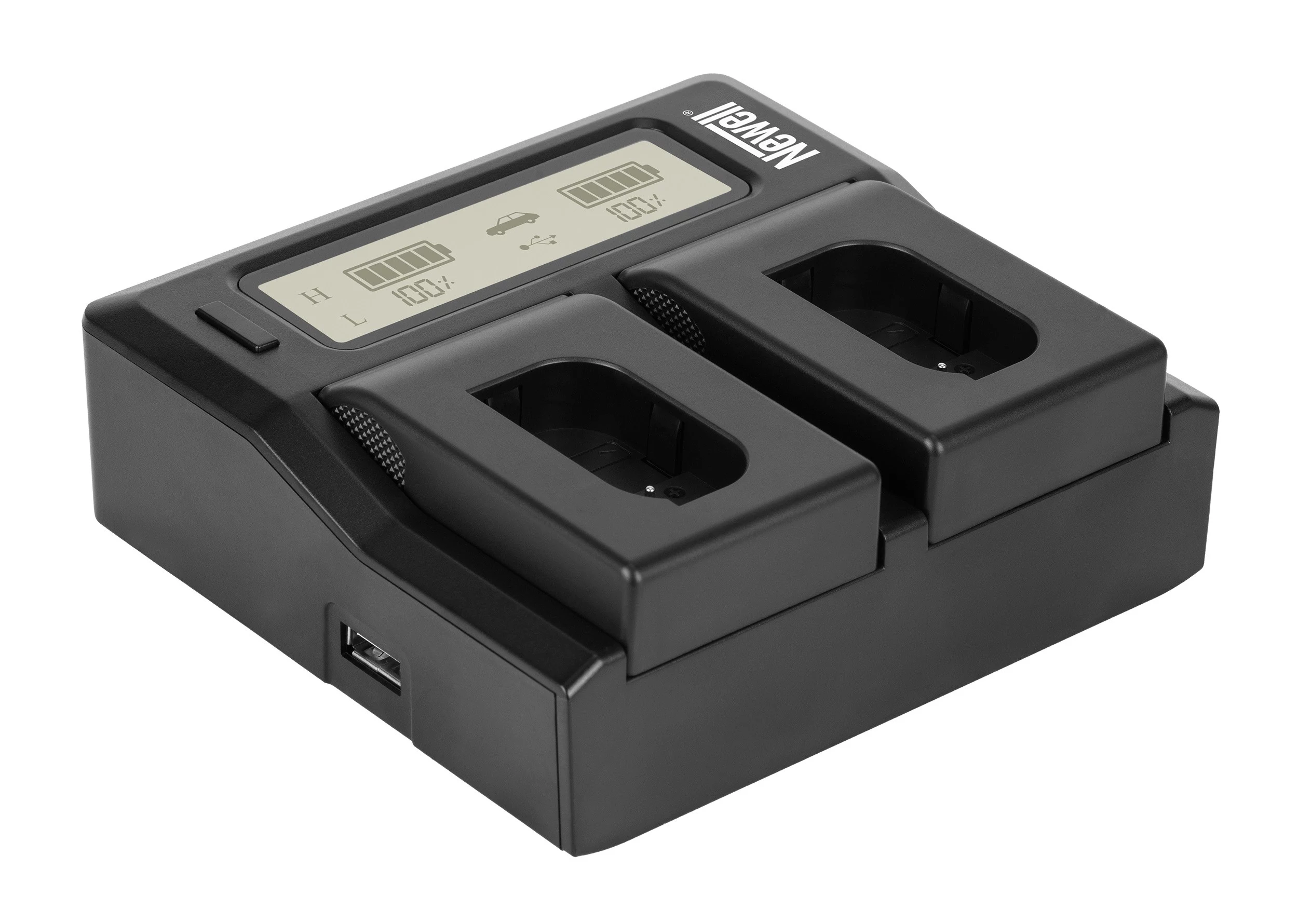 Newell DC-LCD Dual-Channel Charger for Panasonic