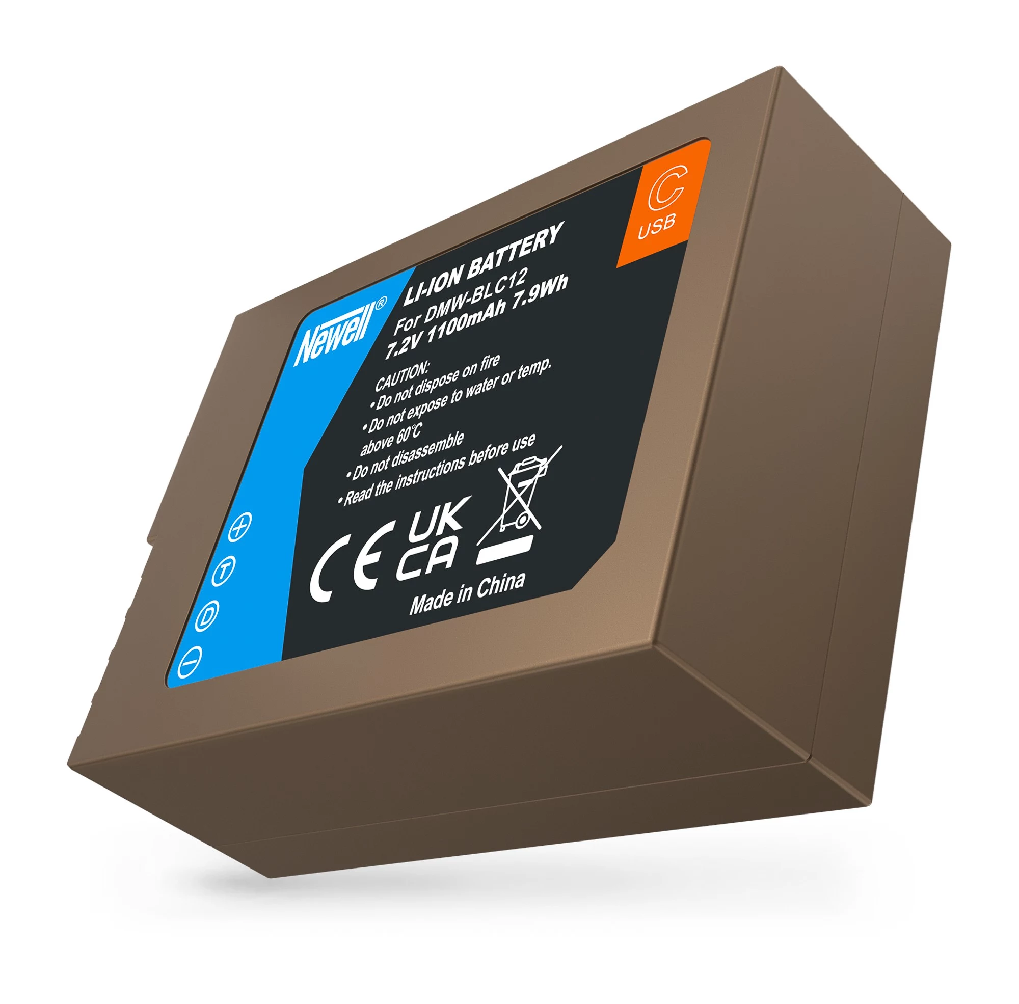 Newell Replacement Battery DMW-BLC12 USB-C for