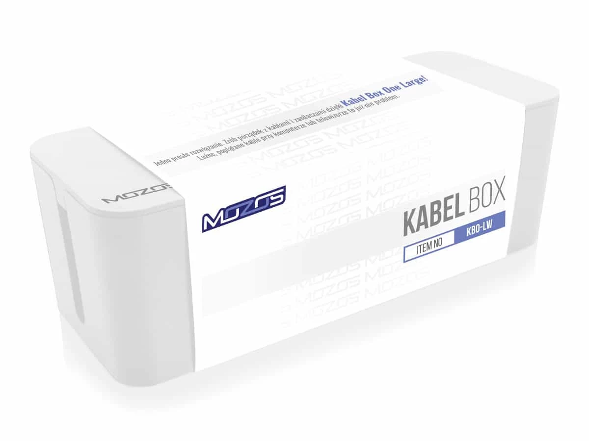 MOZOS KBO-LW Power Strip Organizer Box