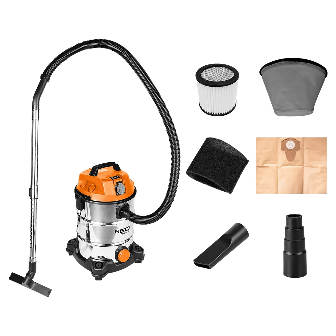NEO TOOLS putekļsūcējs 1400W, 30L