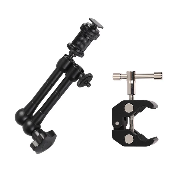 HURTEL Clamp Mount for Camera, Camcorder