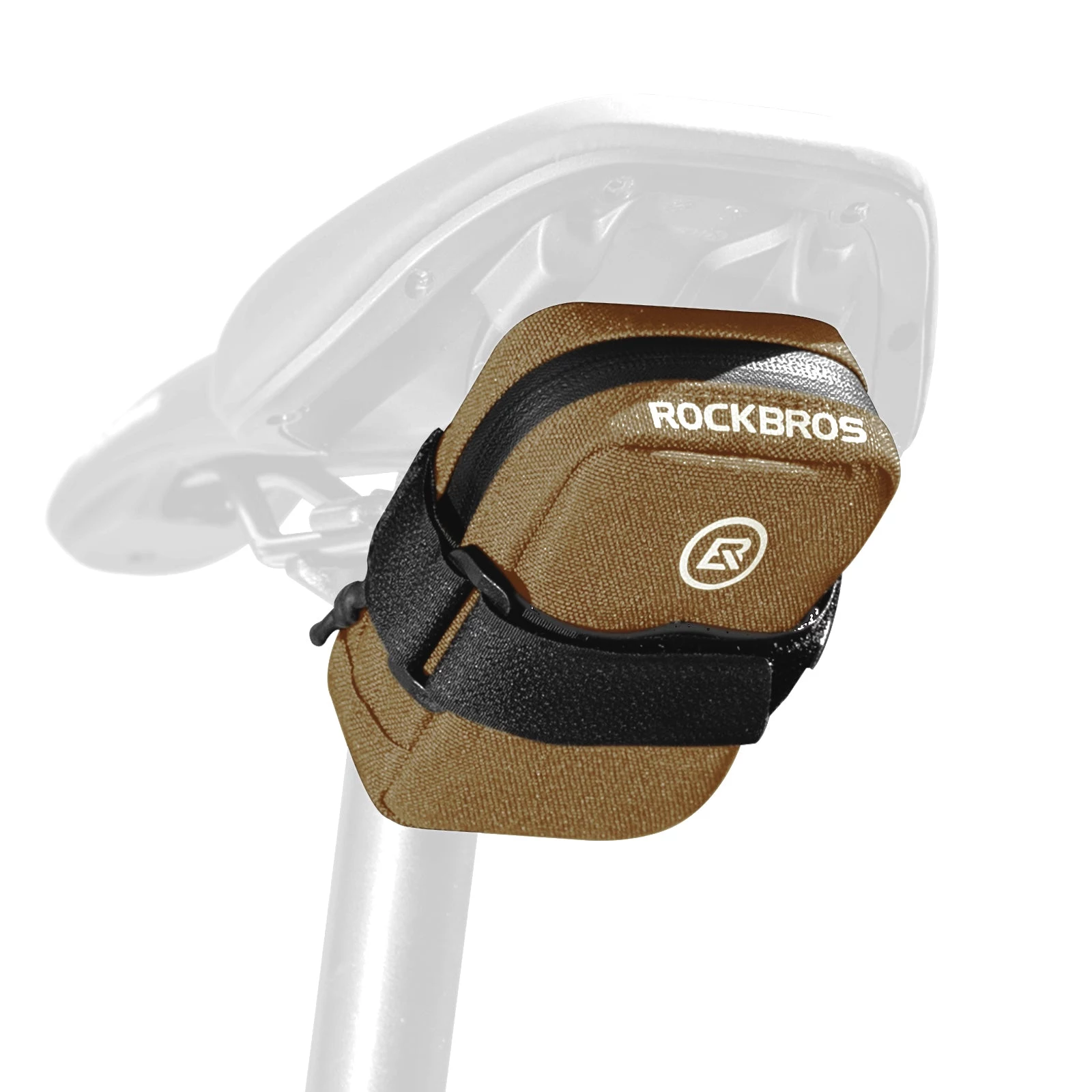 Rockbros F006 Small Saddle Bag, Coffee