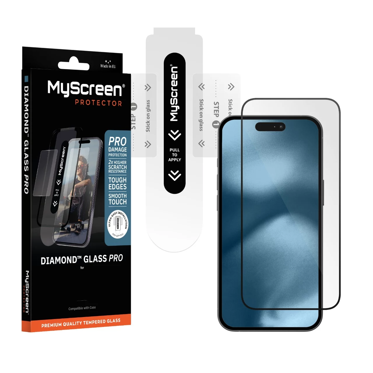 MyScreen Diamond Glass Pro ekrāna aizsargs