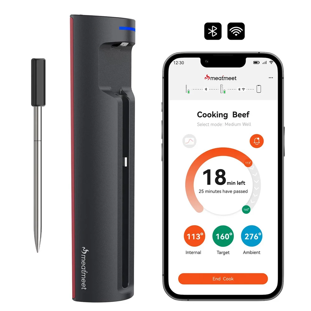 Meatmeet Pro Smart Kitchen Thermometer ar
