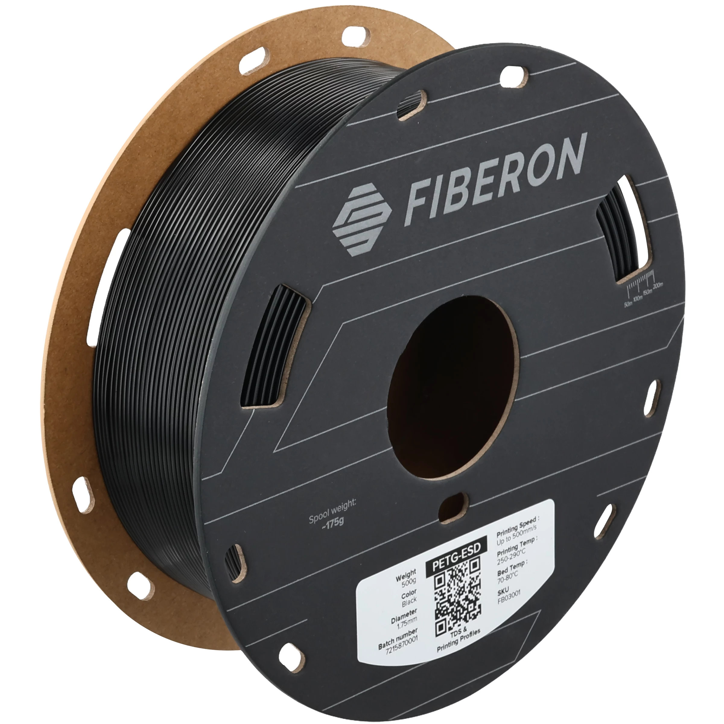 Polymaker Fiberon PETG-ESD 1.75mm Black