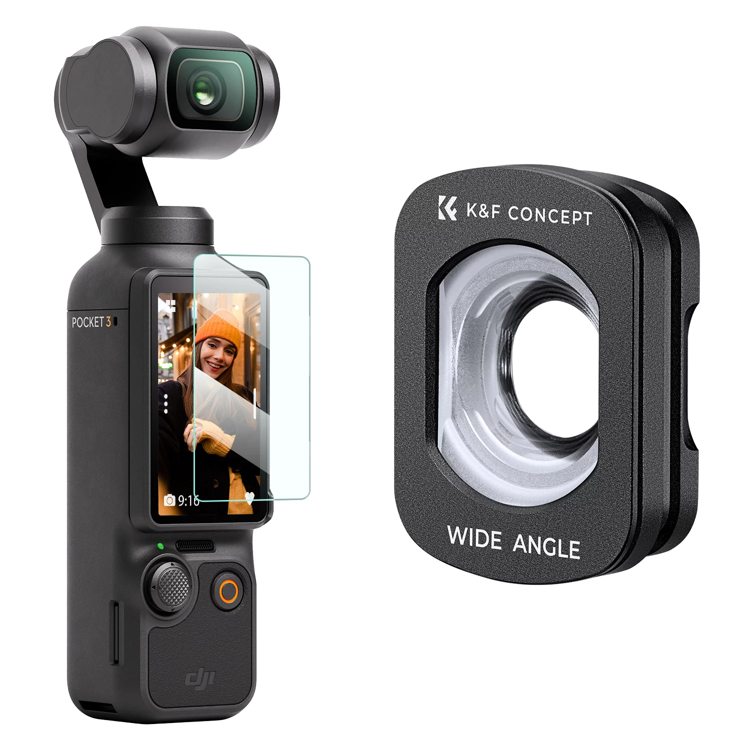 KF 112° platleņķa objektīvs DJI Osmo
