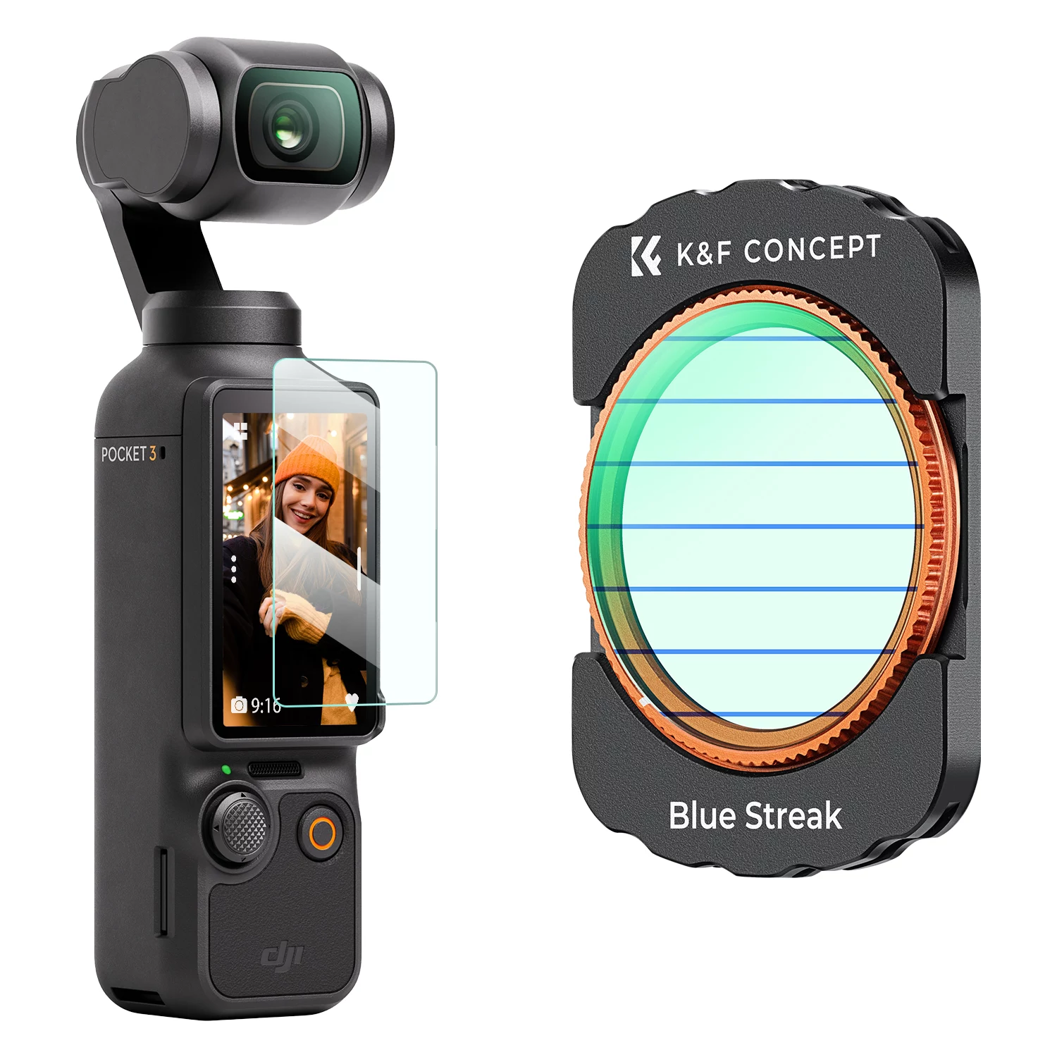 KF Filtr Blue Streak Anamorphic Filter