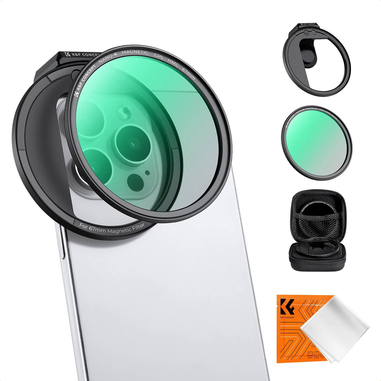 K&F Concept 67mm Circular Polarizer CPL