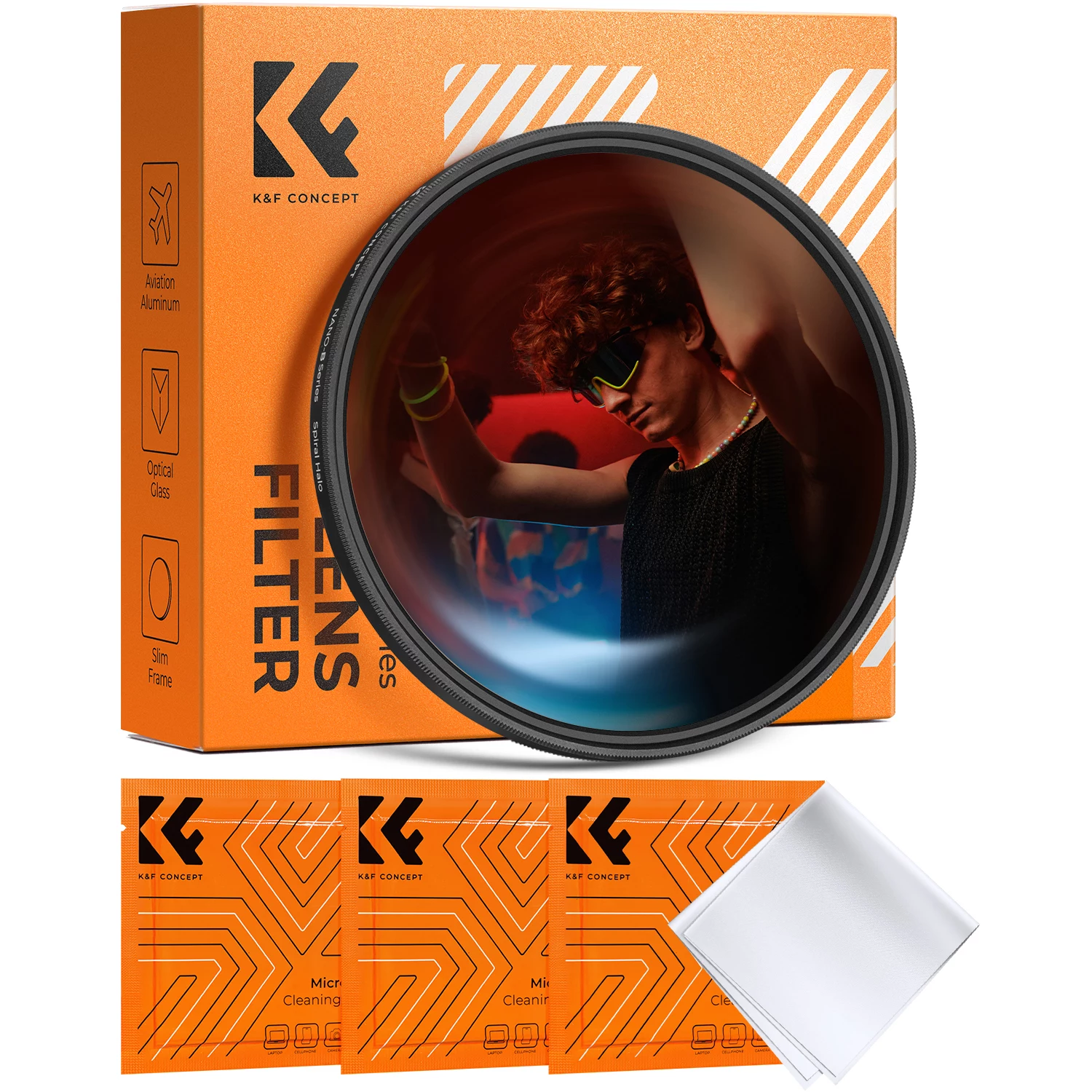 K&F Concept Nano-B Halo Spiral Swirl