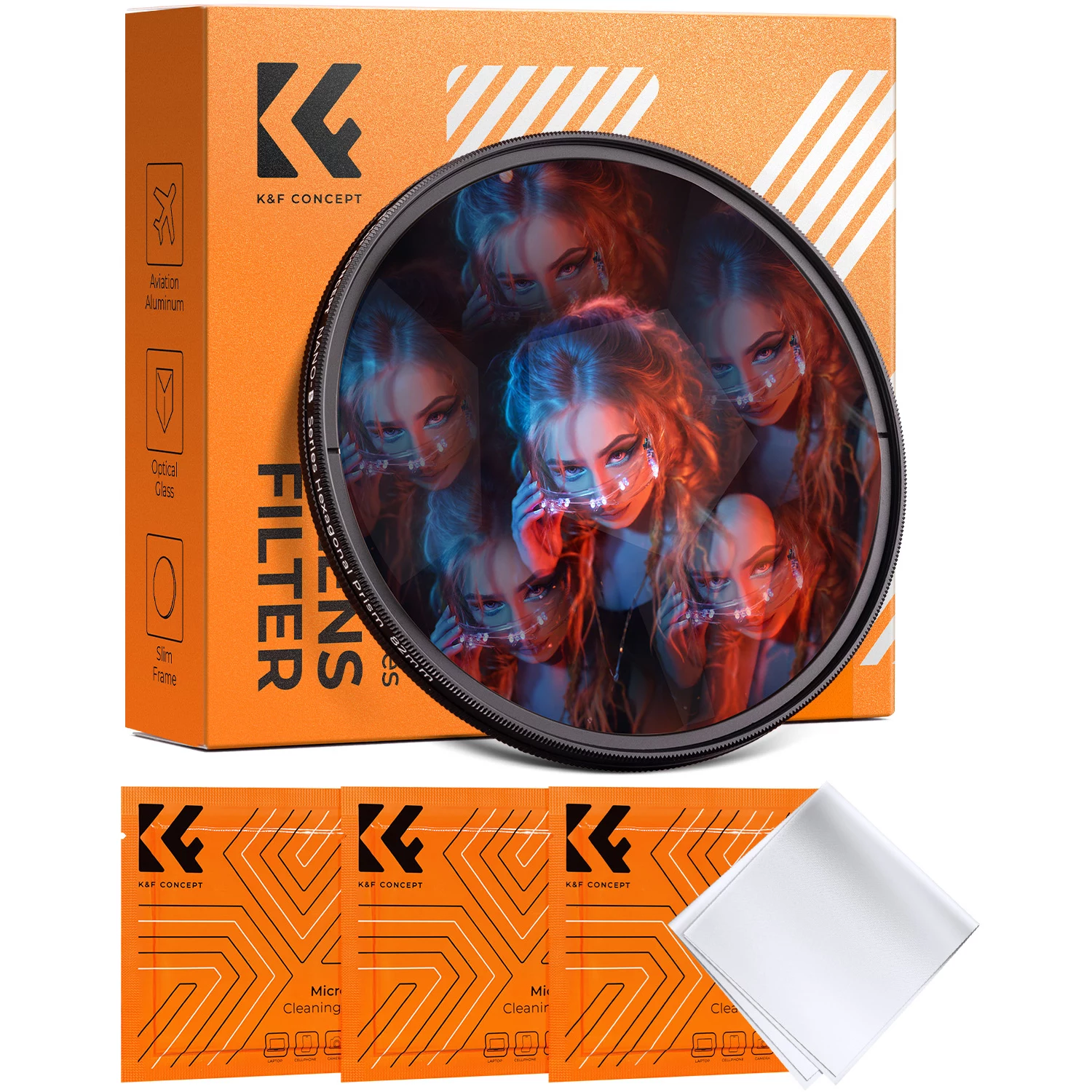 K&F Concept Kaleidoscope Filter 6x Hexagonal