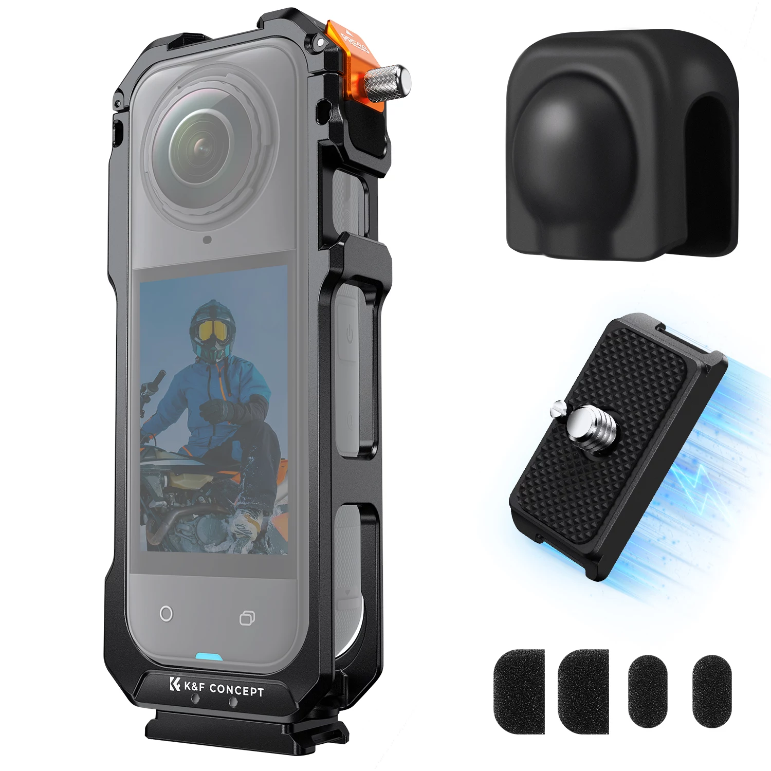 KF aizsargrāmis ar stiprinājumiem Insta360 X5