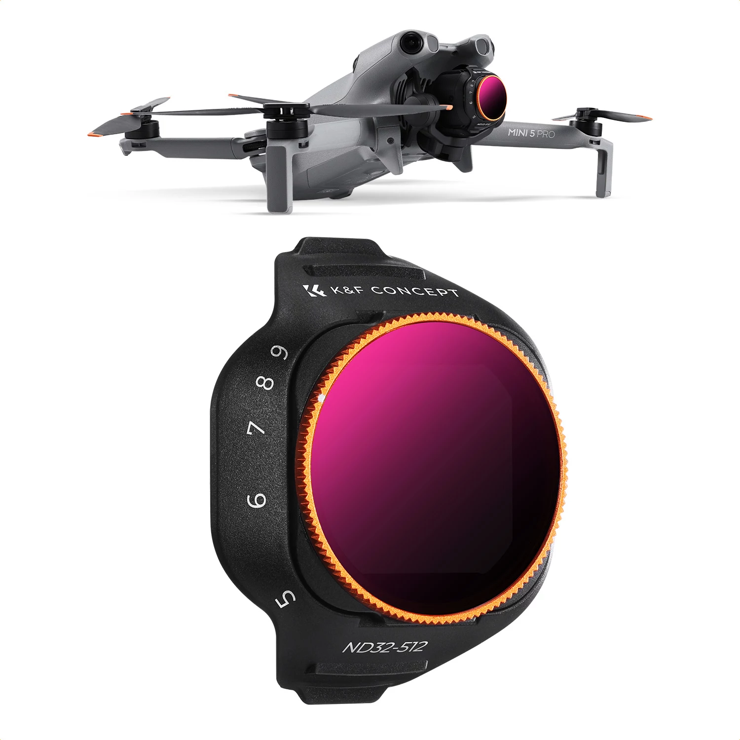 K&F Variable ND Filter ND32-ND512 for