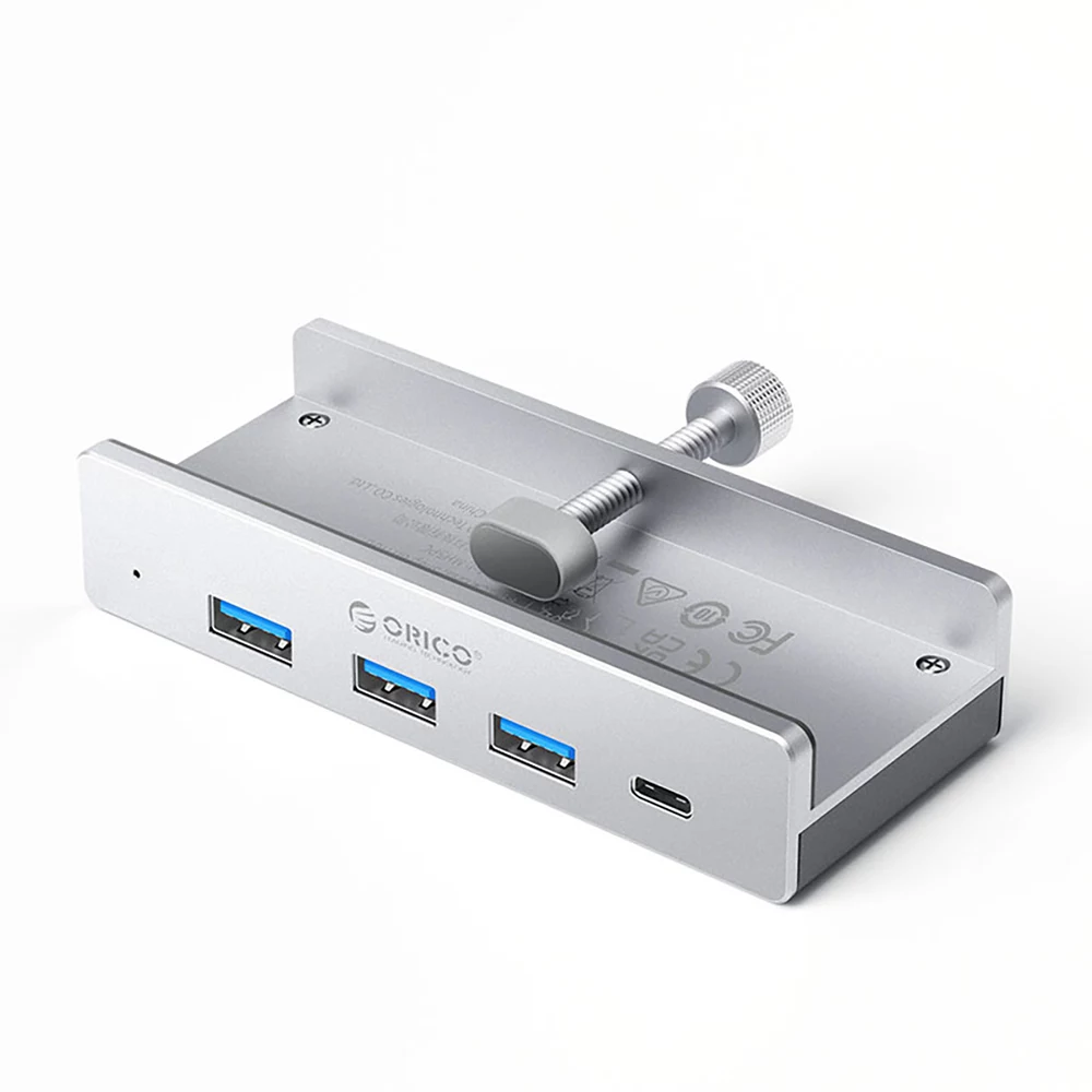 ORICO MH4PC USB-C Hub Clamp-Mounted, 3x