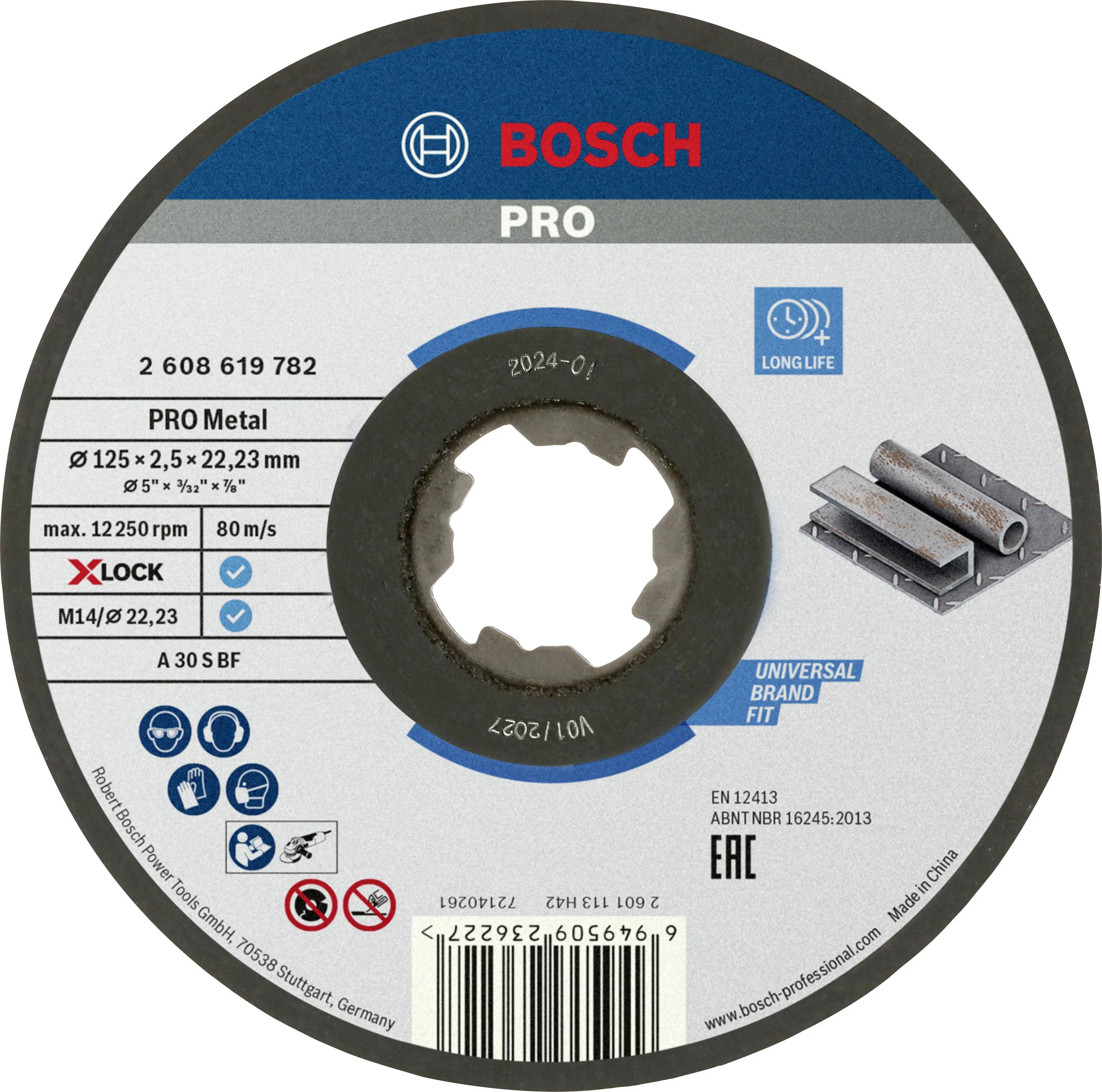 Bosch Standard for Metal X-LOCK Cutting