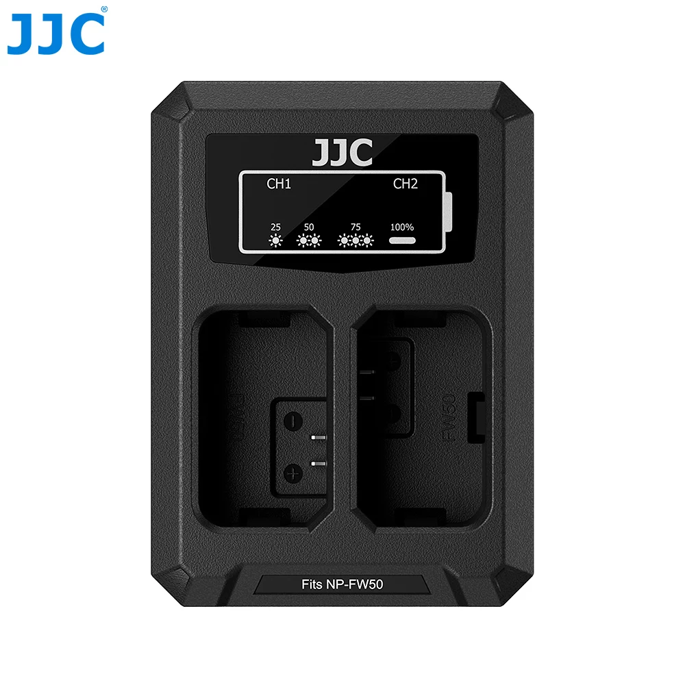 JJC Dual USB-C Battery Charger for