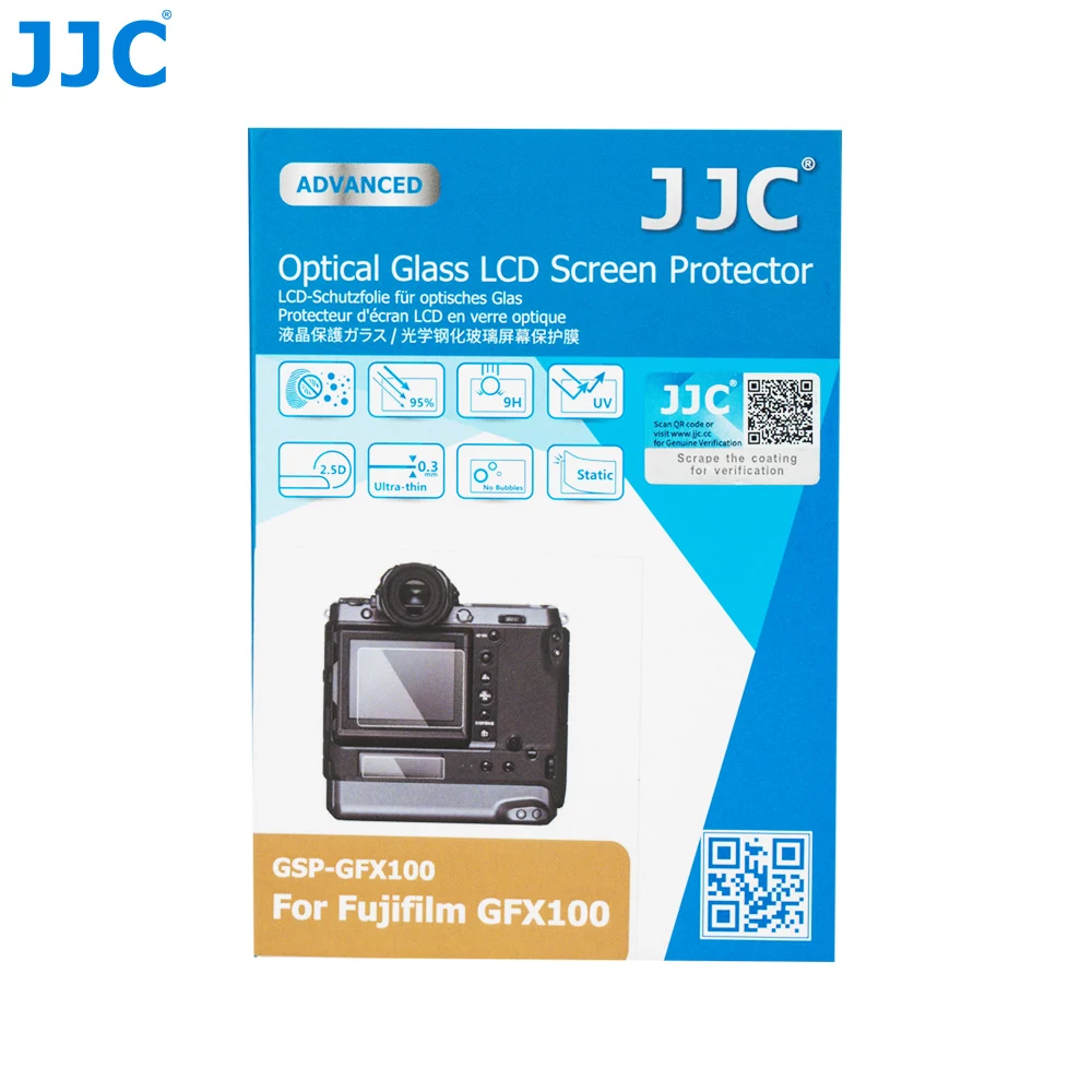 JJC Rūdīta stikla LCD ekrāna aizsargs