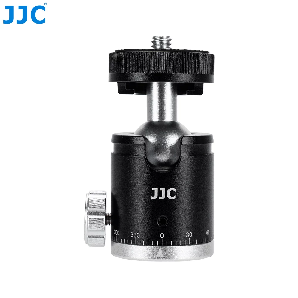 JJC BH-CM1 3D Alumīnija Lodveida Galva