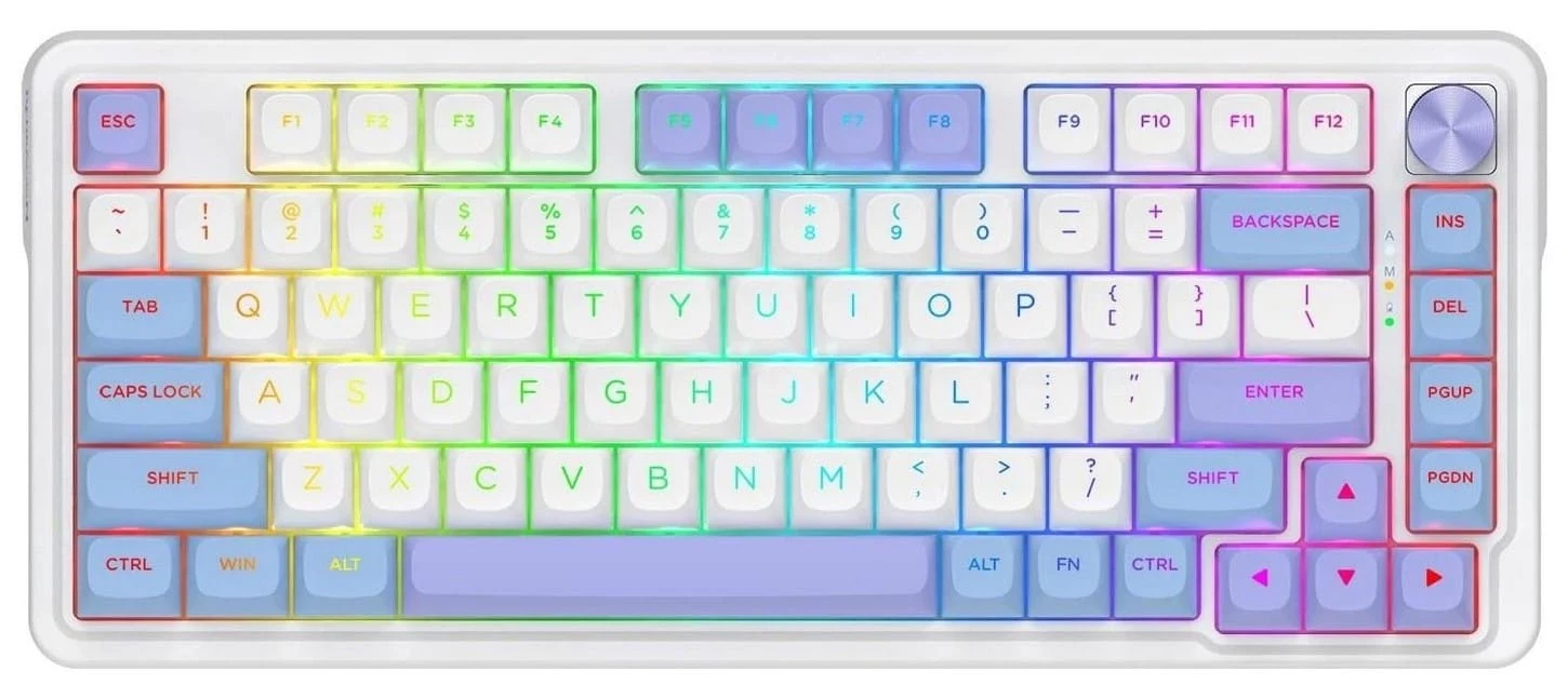 Redragon Ucal Max K673WBP-RGB-MAX Tri-Mode Mechanical