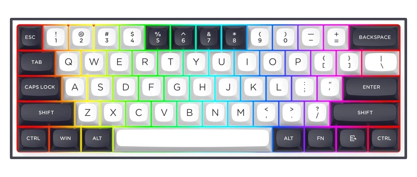 Redragon ALCOR QMK K717WB-RGB-PRO mehāniskā tastatūra