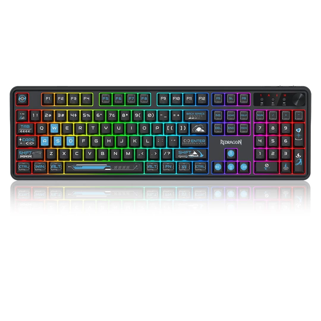 Redragon Volcano K526BB-WL Dual Mode Mechanical