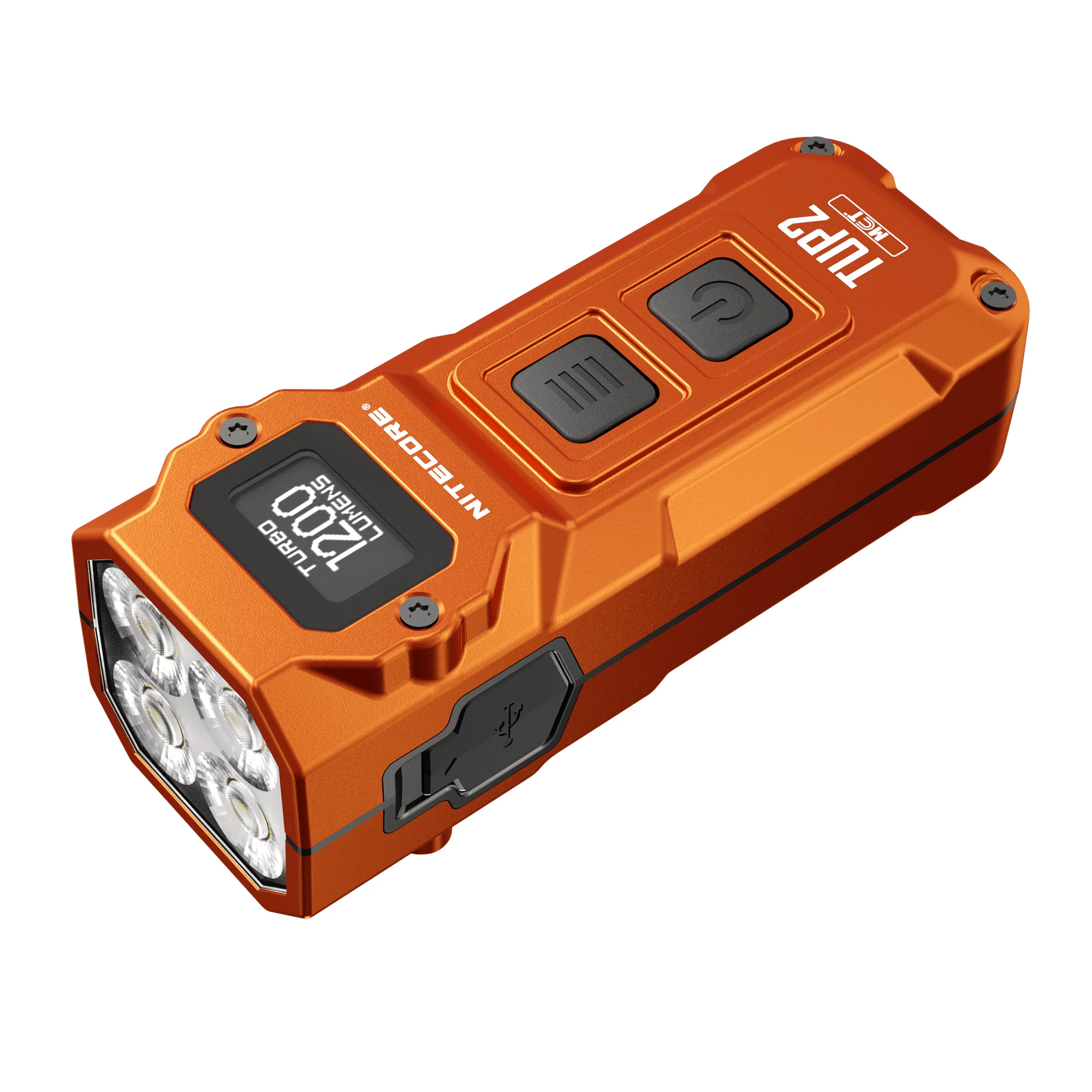 Nitecore TUP2 Orange 1200lm USB-C kabatas